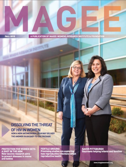 Cover of Magee Magazine Fall 2015