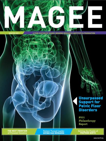 Cover of Magee Magazine Winter 2011